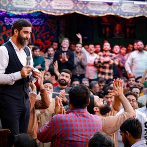 شاه نجف کشته مرده‌ی تو ایم ماه نجف