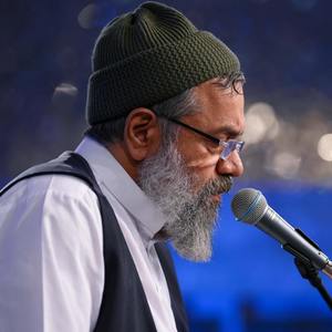 مه مبارک در ابر آرمیده! بیا